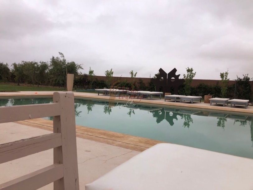 VENTE BELLE VILLA DE 4 CHAMBRES KM17 ROUTE AMIZMIZ MARRAKECH-12