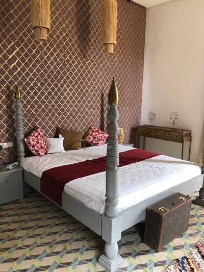 VENTE BELLE VILLA DE 4 CHAMBRES KM17 ROUTE AMIZMIZ MARRAKECH