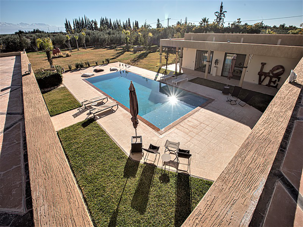 Villa 6 chambres axe Ouarzazate