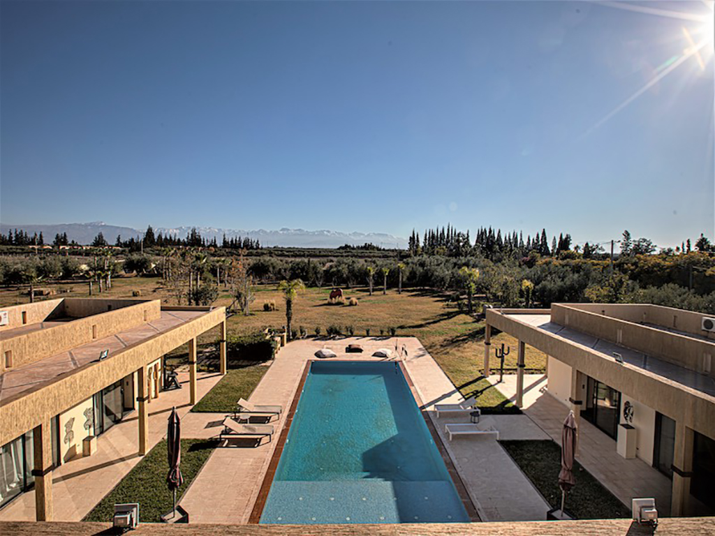 Villa 6 chambres axe Ouarzazate