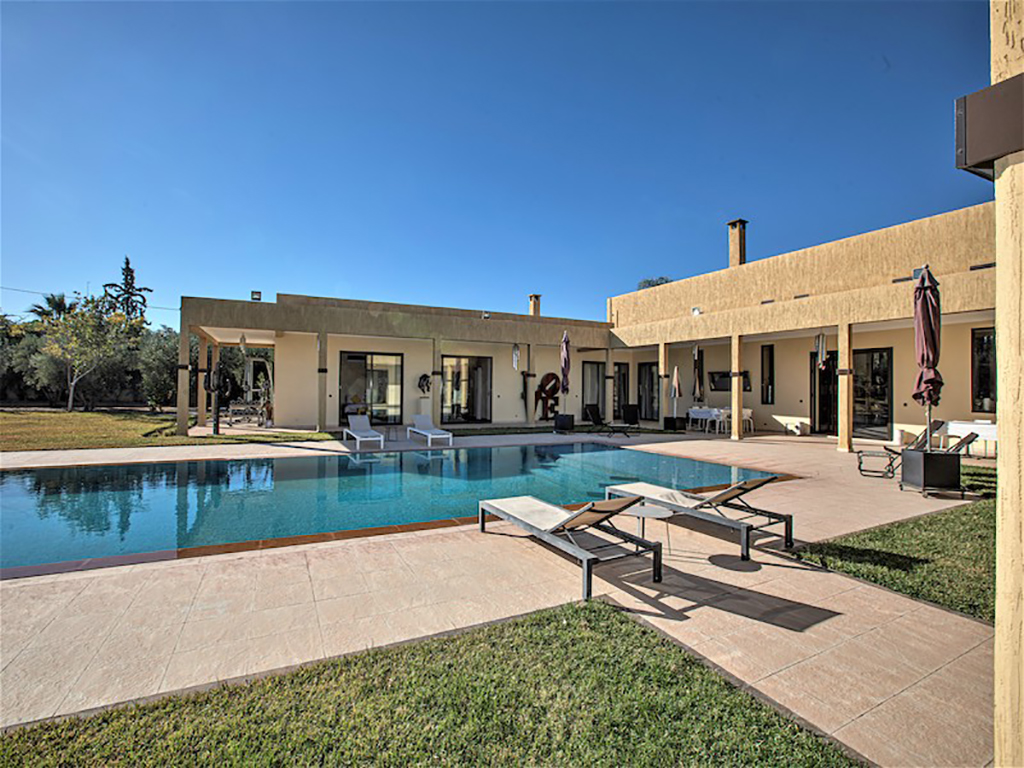 Villa 6 chambres axe Ouarzazate