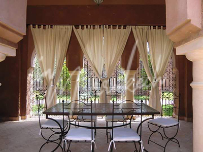 Chaleureuse villa en location au cœur de la palmeraie