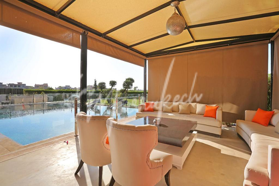 Fabuleuse  villa contemporaine sur le golf-11