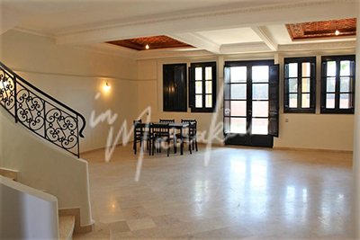 Jolie villa vide en location à  la palmeraie