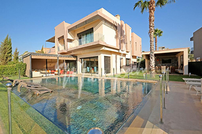 Fabuleuse  villa contemporaine sur le golf