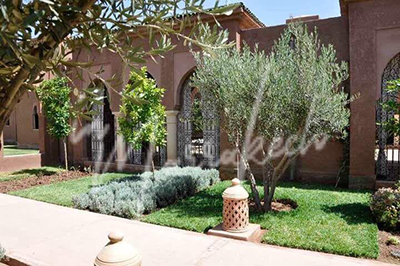 Chaleureuse villa en location au cœur de la palmeraie