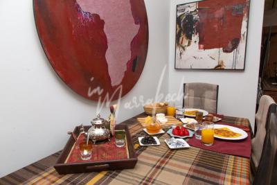 Appartement avec terrasse dans le quartier de majorelle
