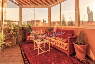 Appartement avec terrasse dans le quartier de majorelle