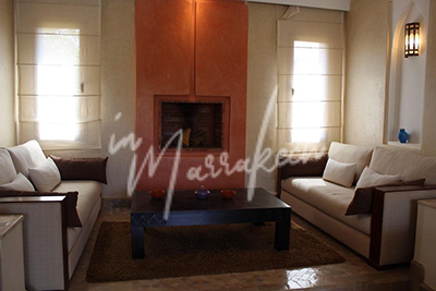 Villa meublée  plain pied sur la route de fes