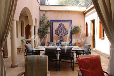 Magnifique villa riad à vendre à la palmeraie