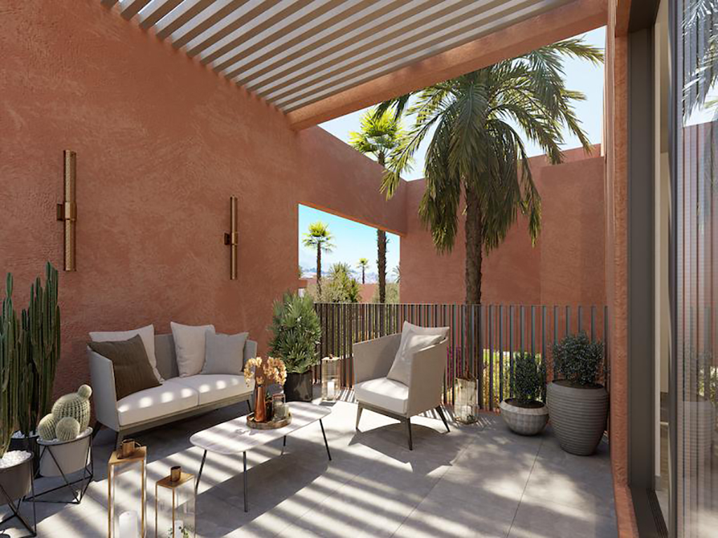 Villas contemporaines neuves axe Ourika