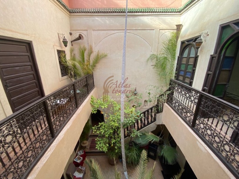 VENTE RIAD DE 4 CHAMBRES À DERB DABACHI MARRAKECH MÉDINA-14