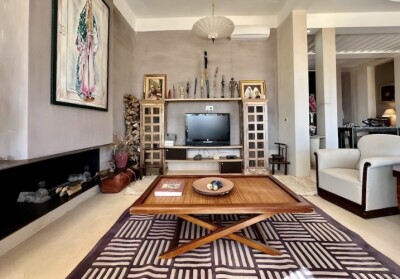 Villa contemporaine 5 chambres axe Casablanca-7