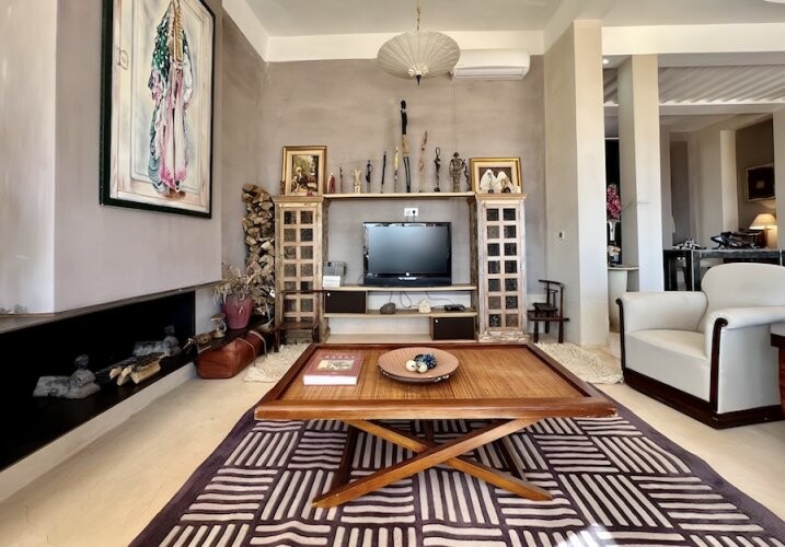 Villa contemporaine 5 chambres axe Casablanca-7