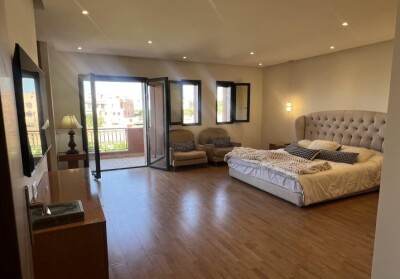 Villa contemporaine 4 suites avec piscine et jacuzzi Route de Tahanaout-7