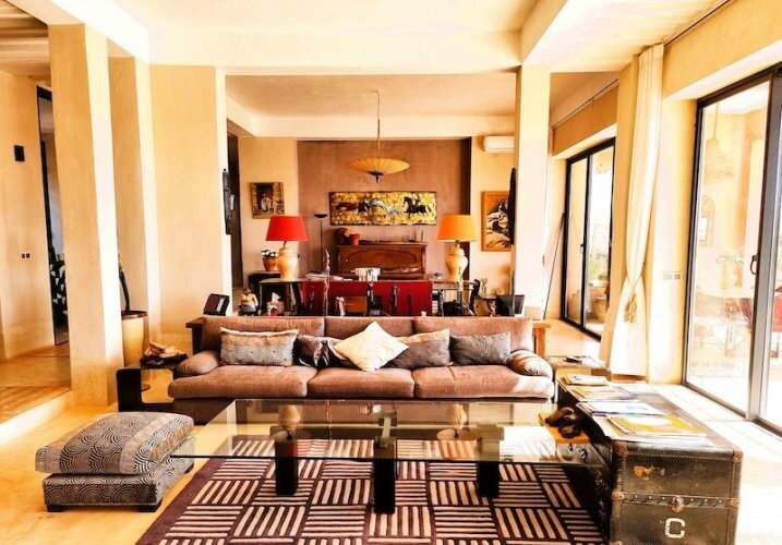 Villa contemporaine 5 chambres axe Casablanca-9