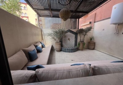 Appartement 2 Chambres avec terrasse Guéliz-10