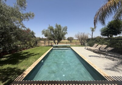 Villa 4 chambres première ligne de golf route de l'Ourika-10