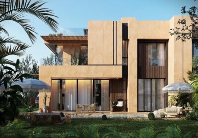 Villa titrée en cours de construction 4 chambres Route de l'Ourika-1
