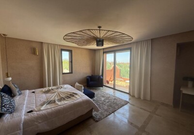 Villa 4 chambres première ligne de golf route de l'Ourika-12