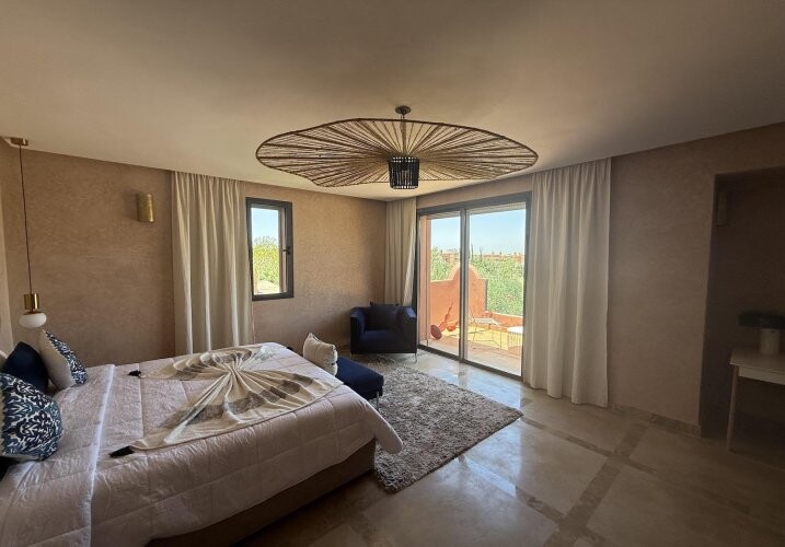 Villa 4 chambres première ligne de golf route de l'Ourika-12