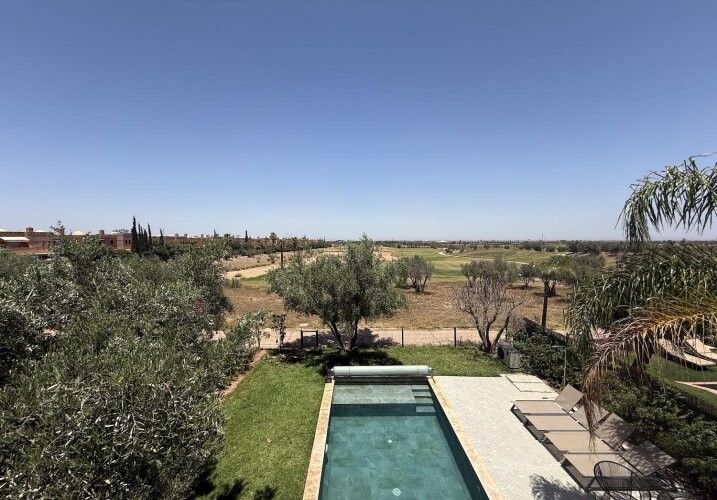Villa 4 chambres première ligne de golf route de l'Ourika-7