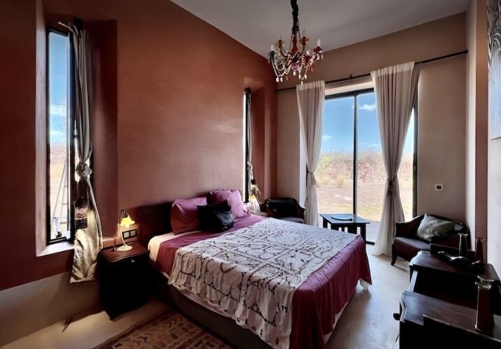 Villa contemporaine 5 chambres axe Casablanca-6