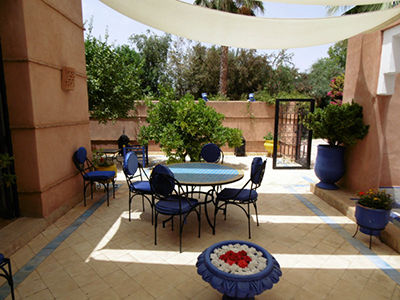 Villa 4 chambres axe Ourika