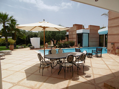 Villa 4 chambres axe Ourika