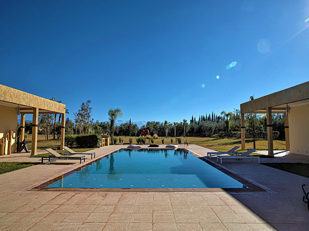 Villa 6 chambres axe Ouarzazate