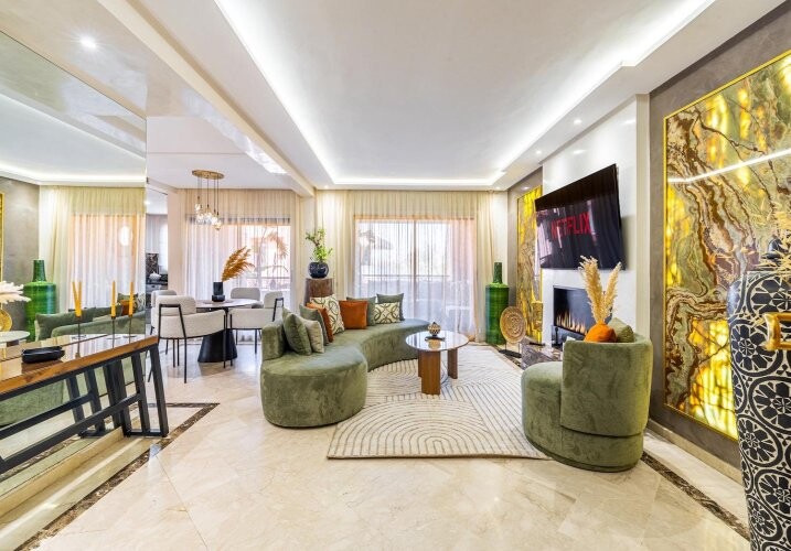 Bel appartement refait 2 chambres Hivernage-7