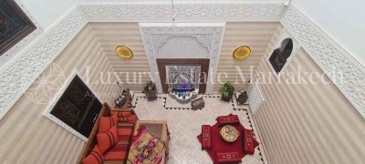 Médina, Riad de charme 6 chambres, spa, hammam, solarium, 250m2, sidi Mimoun, état neuf