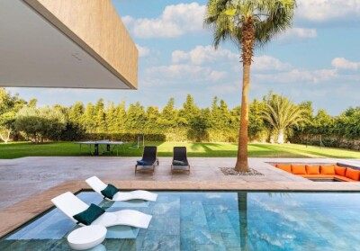 Villa neuve titrée contemporaine 4 chambres Route de l'Ourika-8