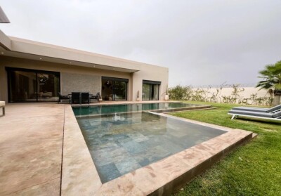Villa contemporaine meublée 4 chambres Route d'Ourika-6