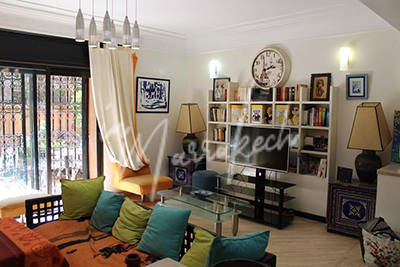 Appartement avec deux  jardins privatifs  en location sur targa