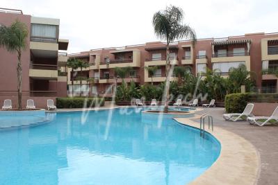 Appartement de 107m² à louer dans une résidence avec piscine sur l'agdal