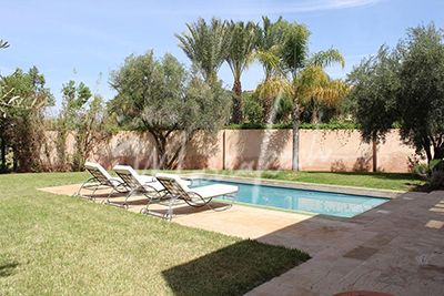 Villa meublée  plain pied sur la route de fes