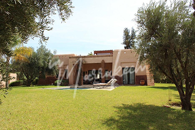 Villa meublée  plain pied sur la route de fes