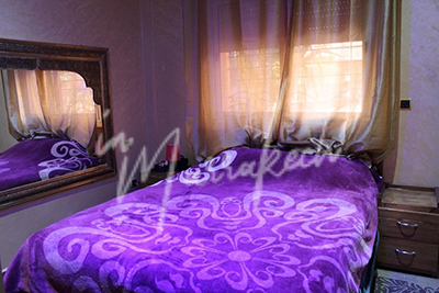 3 chambres à  Louer semi meublé avec grande terrasse