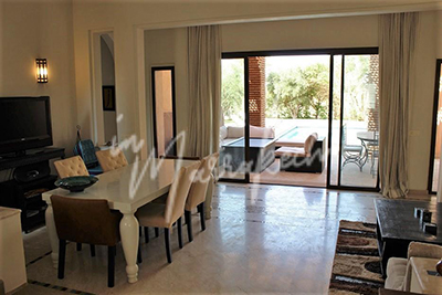 Villa meublée  plain pied sur la route de fes