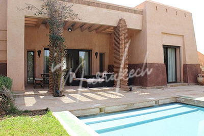 Villa meublée  plain pied sur la route de fes