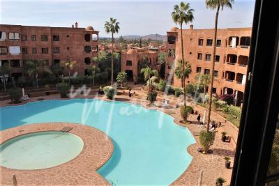 Magnifique appartement au dernier étage à la palmeraie