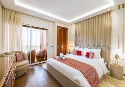 Bel appartement refait 2 chambres Hivernage-4
