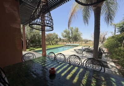 Villa 4 chambres première ligne de golf route de l'Ourika-2