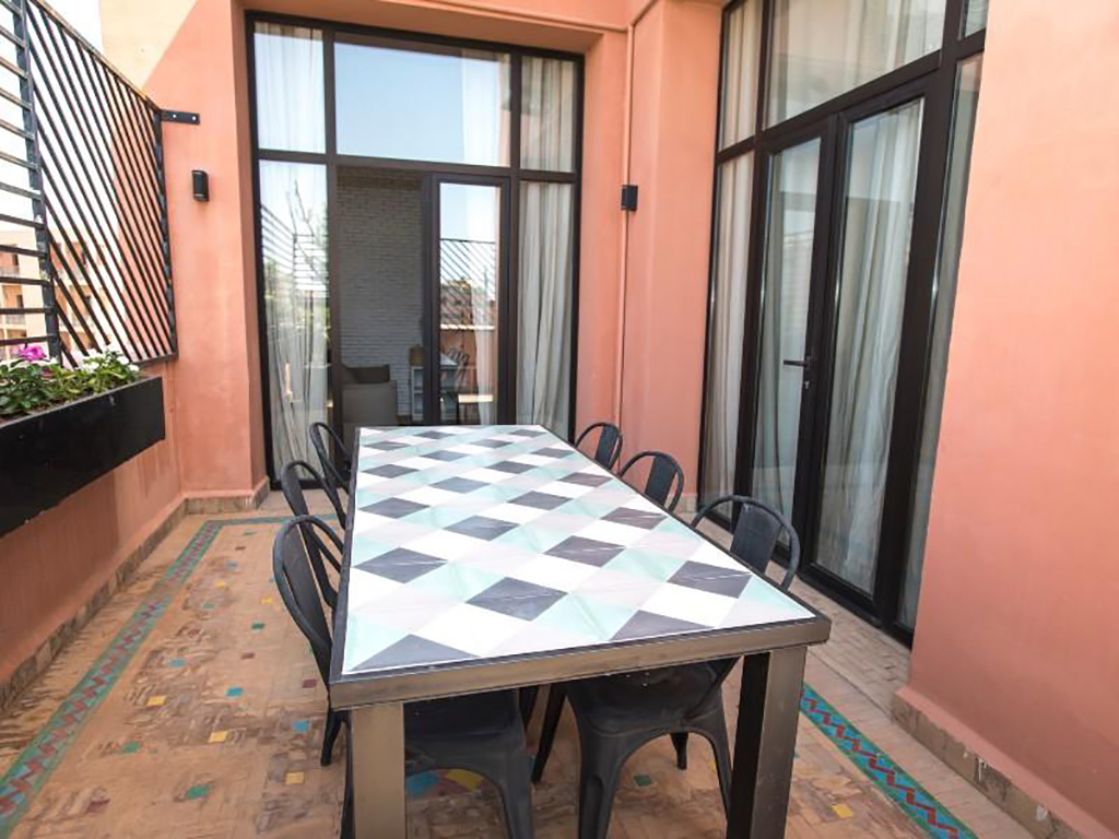 Appartement en duplex 2 chambres Hivernage